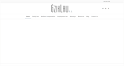 Desktop Screenshot of gziklaw.com